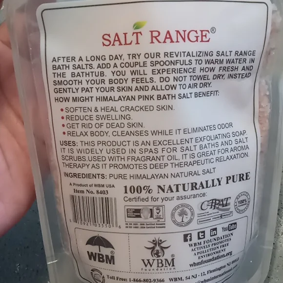 🆕 Himalayan Pink salt Bath Salt - Picture 5 of 8